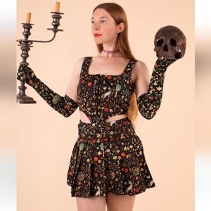 Samantha Pleet Black Illuminated Shield Corset